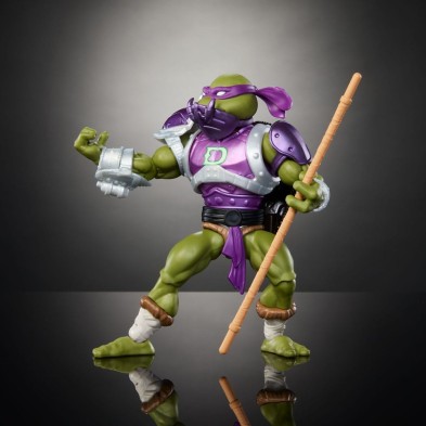 Figura Donatello 14 cm MOTU x TMNT Mattel