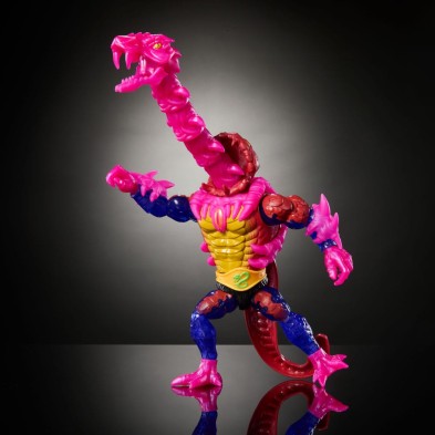Figura Rattlor 14 cm MOTU x TMNT Mattel