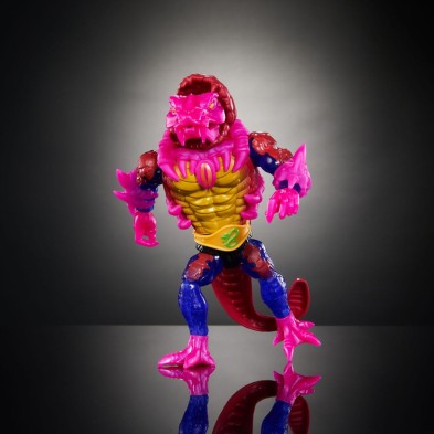Figura Rattlor 14 cm MOTU x TMNT Mattel