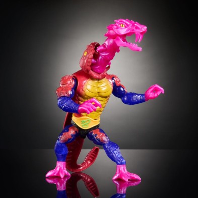 Figura Rattlor 14 cm MOTU x TMNT Mattel