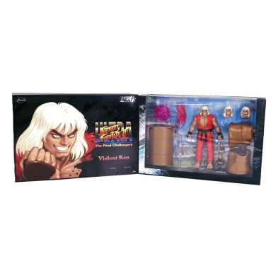 Figura Violent Ken 15 cm Street Fighter II: The Final Challengers SDCC 2024