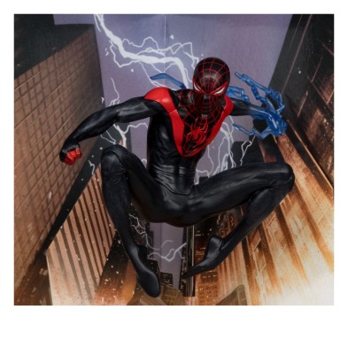 Figura Spider-Man & Cómic escala 1/10 McFarlane (Based on Mile Morales 1)
