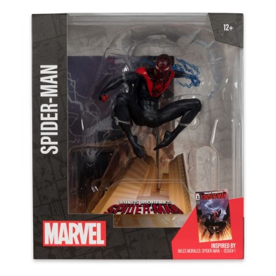 Figura Spider-Man escala 1/10 McFarlane (Inspirada en Mile Morales 1)