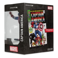 Figura Captain America escala 1/10 McFarlane (Inspirada en Captain America 100)