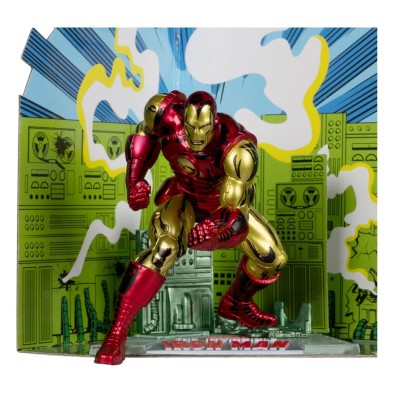 Figura Iron Man escala 1/10 McFarlane (Inspirada en The Invincible Iron Man 126)