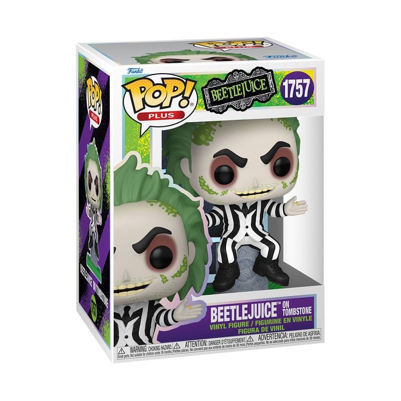Funko POP! 1757 Bettlejuice on tombstone