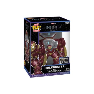 Bitty POP! Hulkbuster with Iron Man 11,7 cm