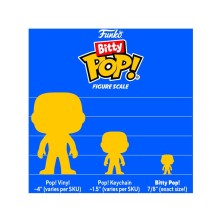 Bitty POP! Hulkbuster with Iron Man 11,7 cm