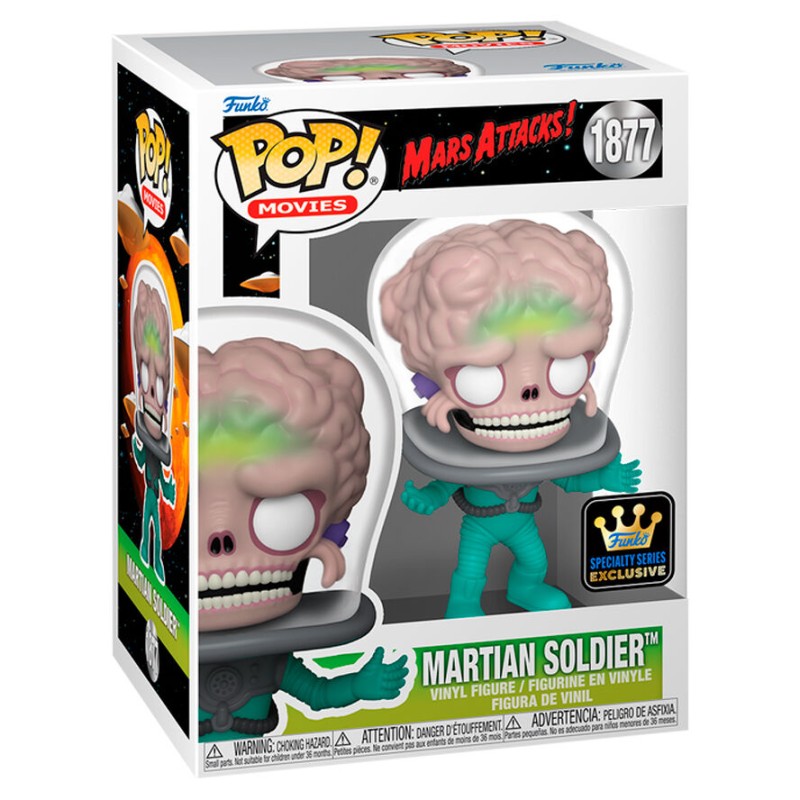 Funko POP! 1877 Martian Soldier Speciality series exclusive (Mars Attacks!)