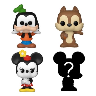 Disney Pack de 4 Figuras Bitty POP! Vinyl Goofy 2,5 cm