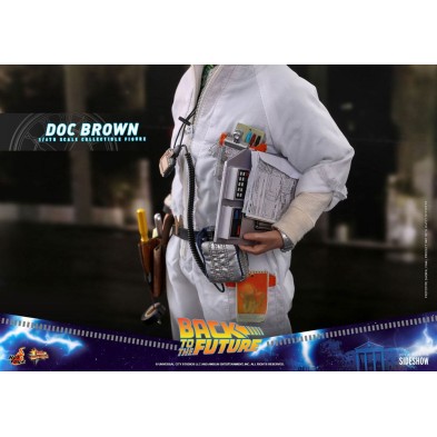 Figura Doc Brown Movie Masterpiece 1/6 30 cm Regreso al futuro