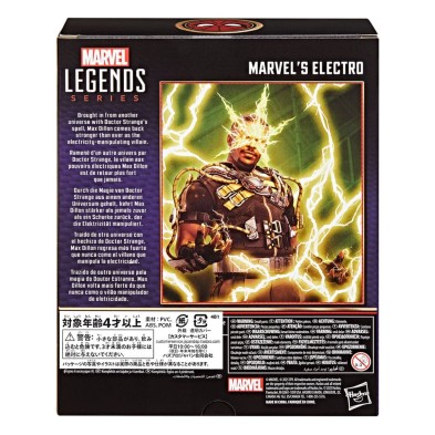 Figura Marvel's Electro 15 cm Spider-Man: No Way Home Marvel Legends