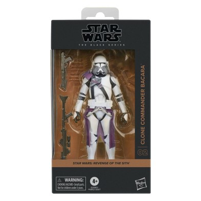 Figura Commander Bacara 15 cm Star Wars Episode III 02 Black Series