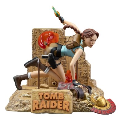 Estatua Lara Croft Classic Era 17 cm Tomb Raider 1996