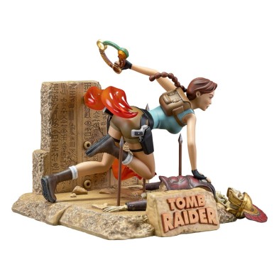 Estatua Lara Croft Classic Era 17 cm Tomb Raider 1996