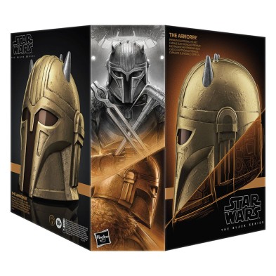 Casco electrónico The Armorer Star Wars: The Mandalorian Black Series