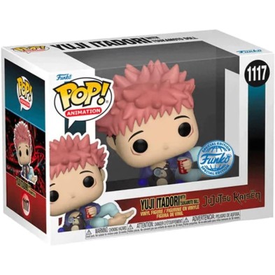 Funko POP 1117 Yuji Itadori with Tsukamoto doll (Jujutsu Kaisen)