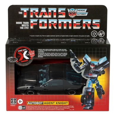 Transformers x Knight Rider Figura Autobot Agent Knight 16 cm