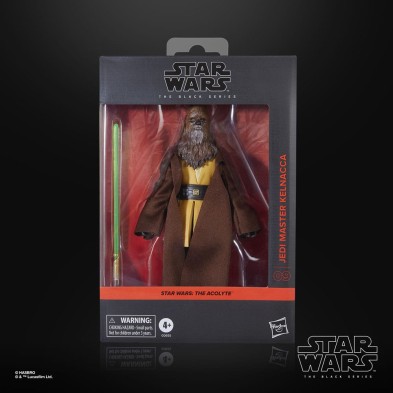 Figura Jedi Master Kelnacca 15 cm The Black Series The Acolyte Hasbro