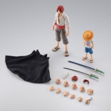 Shaks &  Monkey D. Luffy Childhood S.H. Figuarts  One Piece