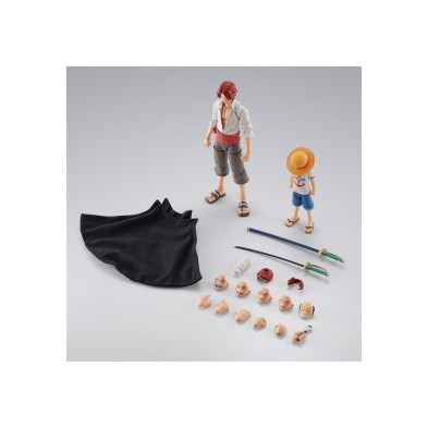 Shaks &  Monkey D. Luffy Childhood S.H. Figuarts  One Piece