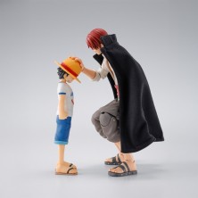 Shaks &  Monkey D. Luffy Childhood S.H. Figuarts  One Piece