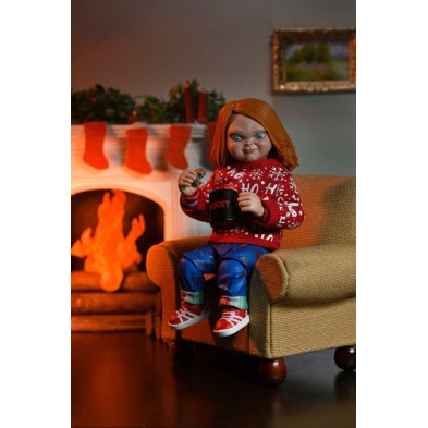 Figura Chucky (Holiday edition) 18 cm Ultimate Action NECA