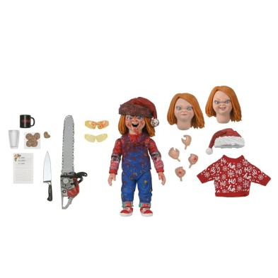 Figura Chucky (Holiday edition) 18 cm Ultimate Action NECA
