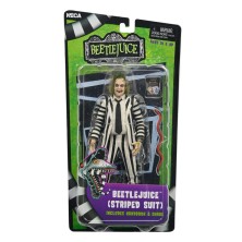 Figura Beetlejuice 1988 18 cm black and white striped suit