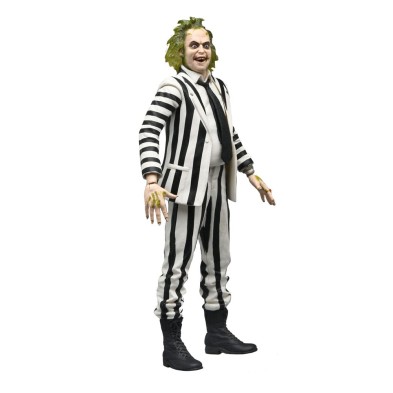 Figura Beetlejuice 1988 18 cm black and white striped suit