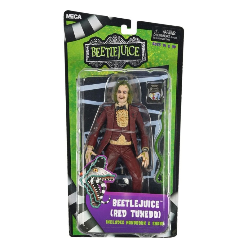 Figura Beetlejuice 1988 18 cm Red Tuxedo