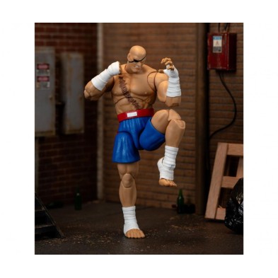 Figura Sagat 19 cm Ultra Street Fighter II: The Final Challengers Jada