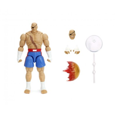 Figura Sagat 19 cm Ultra Street Fighter II: The Final Challengers Jada