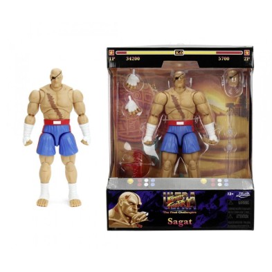 Figura Sagat 19 cm Ultra Street Fighter II: The Final Challengers Jada