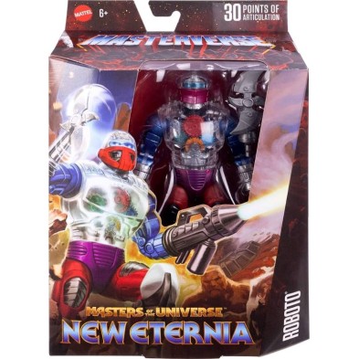 Figura Roboto 18 cm MOTU New Eternia Mattel