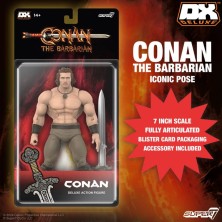 Figura Conan El Bárbaro 1982 18 cm Deluxe action Super 7