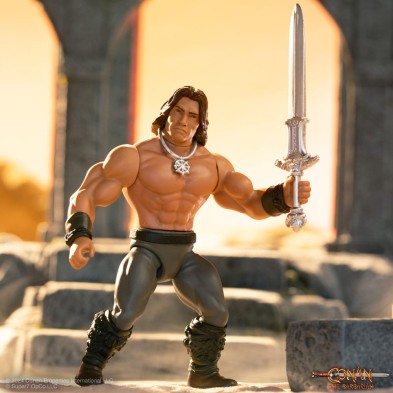 Figura Conan El Bárbaro 1982 18 cm Vintage Collection Super 7