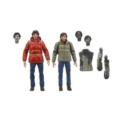 Pack 2 An american Werewolf in London figuras 18 cm Ultimate Neca