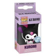 Kuromi Pocket POP Keychain 4 cm (Hello Kitty)