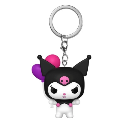Kuromi Pocket POP Keychain 4 cm (Hello Kitty)