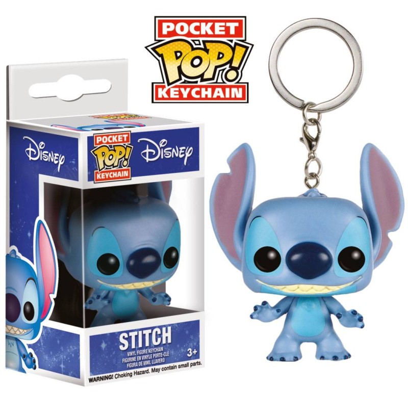 Stitch Pocket POP Keychain 4 cm (Lilo & Stitch))