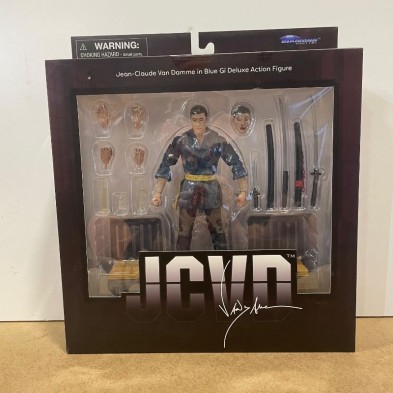 Figura Jean-Claude Van Damme 18 cm Deluxe Blue Gi Version
