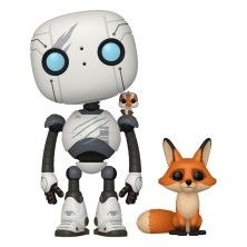 Funko POP! 1794 Roz with Fink & Brightbill (The Wild Robot)