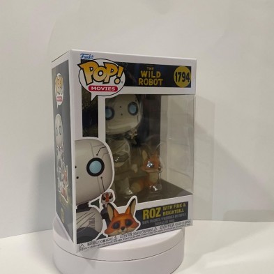 Funko POP! 1794 Roz with Fink & Brightbill (The Wild Robot)