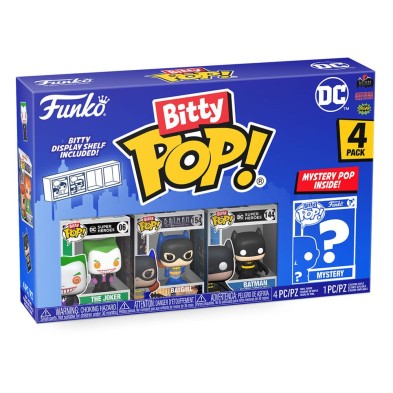 DC Pack de 4 Figuras Bitty POP! Vinyl The Joker 2,5 cm