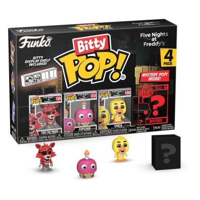 Five Nights at Freddy's Pack de 4 Figuras Bitty POP! Vinyl Foxy 2,5 cm Five Nights at Freddy's Pack de 4 Figuras Bitty POP! Vinyl Foxy 2,5 cm