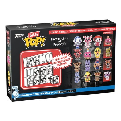 Five Nights at Freddy's Pack de 4 Figuras Bitty POP! Vinyl Freddy 2,5 cm