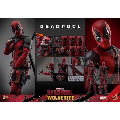 Deadpool Figura Escala 1/6 (Hot Toys Deadpool & Wolverine)