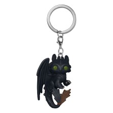 Toothless (Desdentado) Pocket POP Keychain 4 cm Cómo entrenar a tu dragón