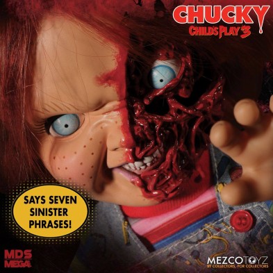 Chucky Cara Pizza El Muñeco Diabólico 3 38 cm
